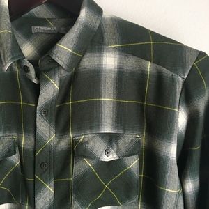 ICEBREAKER Wool Plaid Shirt Mens